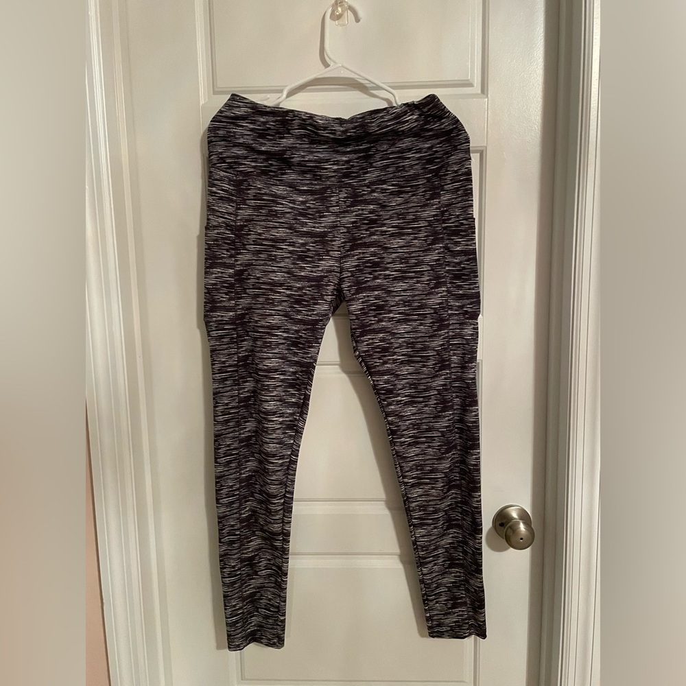 ShoSho Black, White, Grey leggings with pockets
